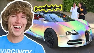 We Put The World's Loudest Train Horn on a Bugatti!