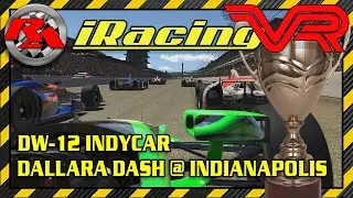 iRacing VR 2021 S3 - Dallara Dash DW-12 Indycar @ Indianapolis Motor Speedway: Oculus Quest 2