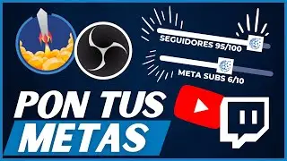 How to add a Follower Goal Bar to your Twitch streams in OBS using StreamElements!