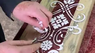 Сложное матирование на примере кухонного фасада