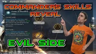 NEW EVIL COMMANDERS SKILLS - PBE LOTR RISE TO WAR