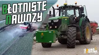 ✩ 🇵🇱 MOKRE NAWOZY 2024 ✔ JOHN DEERE W BAGNIE!?! ✔ ☆ GR KAŁKUS ☆