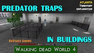 Survivalcraft 2. Traps for animals in the TWD buildings.