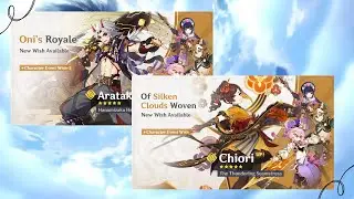 The Final 10 Minutes of Chiori and Arataki Itto's Banners Sped up x11 (Genshin Impact)