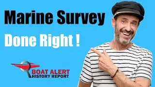 That's how you do a pre-purchase boat survey RIGHT !
