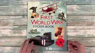 'First World War Sticker Book' - Usborne Canada