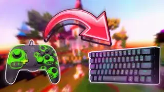 How I play keyboard and mouse on Minecraft Bedrock Edition