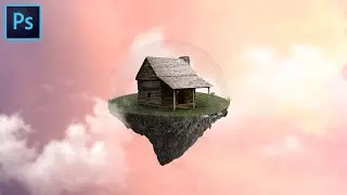 Floating Island Manipulation Photoshop 2020 Tutorial
