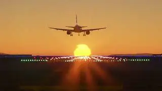Stunning Sunset Landing at Hong Kong! | Microsoft Flight Simulator 2020