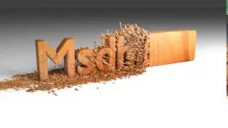Blender: wood Text Animation