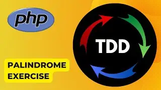 TDD in PHP, palindrome exercise | ASMR scratch coding