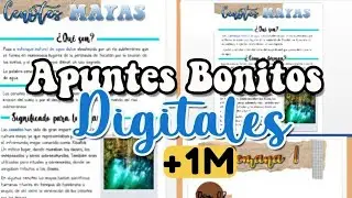 como hacer apuntes bonitos digitales 2023 | apuntes bonitos en word
