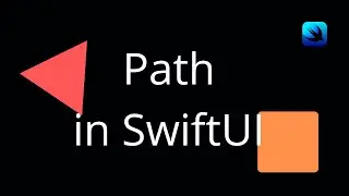 SwiftUI - Custom Shapes | How to create custom shapes in SwiftUI | Path in SwiftUI ◢◤△🔻◭👁⃤