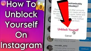 How To Unblock Yourself On Instagram If Someone Has Blocked You!