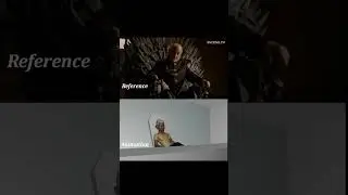 Game of thrones animated in blender. 