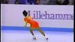 Yuka Sato (Jap) 1994 Lillehammer Olympic Technical Program