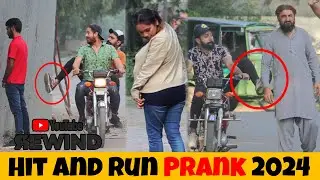 Hit And Run Prank  Best of 2024 | Epic Reactions | 😂😜 @nonscriptedpranks