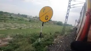 super fast train journey ! super wide railway line side greenery #viral #viral #myfirstvlog2023