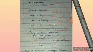 12th 11th English paper presentation | Sample answer scripts with centum tips  @Buvis-Tutorials_100.