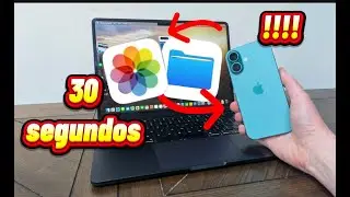 Como transferir ARCHIVOS PESADOS entre Macbook y IPHONE 2025 (PASO A PASO)