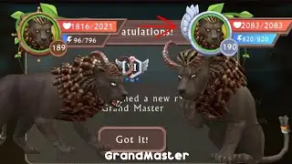 Reaching Grand master rank In Wildcraft!