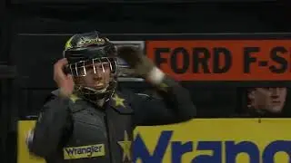 Dener Barbosa bucks off Cooper's Comet (PBR)