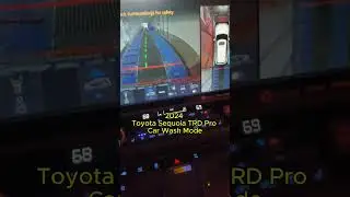 24 Toyota Sequoia TRD PRO car wash MODE #toyota #suv #offroad #newcar #trdoffroad #trd