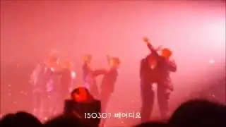 종인이 파트, 모두들 동공지진 하고있을때 백현이를 툭툭치는 세훈이