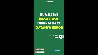 Menggunakan Rumus Aggregate untuk Mengabaikan Error #shorts