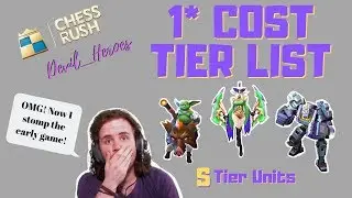 1 Cost Tier List! | Top 20 NA | Chess Rush Guide | Tencent Auto Chess