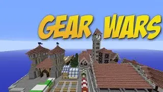 Minecraft Mini Game FAIL - Gear War - RUN!!!!!!