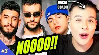 NOO!! Ulises Bueno, Rusherking, Big One - CROSSOVER #3| Análisis & Reaccion Vocal Coach | Ema Arias