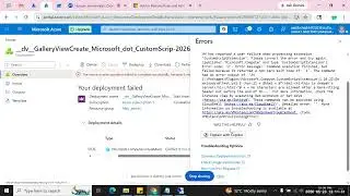 Running Powershell Script through Custom Script Extension Day 12