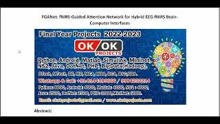 FGANet fNIRS Guided Attention Network for Hybrid EEG fNIRS Brain Computer Interfaces
