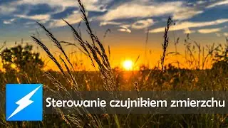Układ sterujący z siłownikiem elektrycznym i czujnikiem zmierzchu - Elektrobim.pl