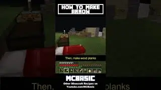 Minecraft: How to Make Arrow #shorts #minecraft #minecraftshorts