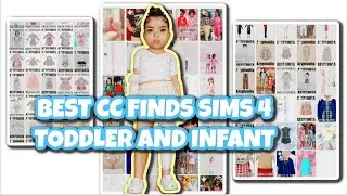 BEST CC FINDS | SIMS 4 TODDLER AND INFANT CC FOLDER
