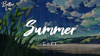Lazy Summer ☀️ Calm beats ~ Lofi hip hop, Relax, Beach, Study, Gaming, Late Night