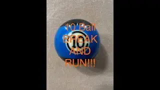 10 Ball BREAK AND RUN!!! (Standard WPA 10 Ball Rack) (9 Foot Table)