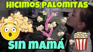 DANIELA Y MARCELA ENSUCIAN LA COCINA DE MAMÁ- hermanitas Cárdenas