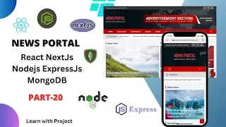News portal mern stack nextjs news status update reactjs | nextjs nodejs | expressjs  | mongodb #20