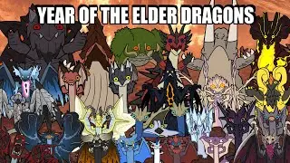 Year Of The Elder Dragons🐉 (Toothless Dance meme X Monster Hunter parody)