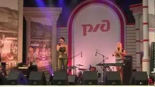 Замша / Zamsha - выступление в День Железнодорожника в Нижнем Новгородее 05.08.2012 г.