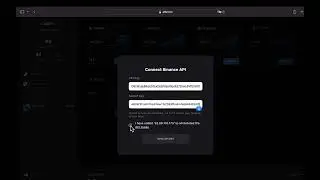 How to start using AltBot (adding Binance API keys)