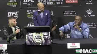 Driccus Du Plessis Makes Israel Adesanya CRY 🤣🤣🤣 #ufc305