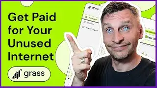 Get Paid for your unused internet with GRASS #thecryptofather #grass #earncrypto