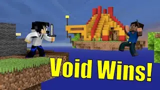 Using the Void to Win || Minecraft Bedwars