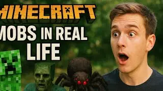 Minecraft MOBS IN REAL LIFE 🍷😱
