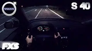 Volvo S40 (2008) - 4K POV Night Test Drive