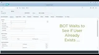 SAP Automation Using UiPath(T Code - SU01)- Mass User Creation
